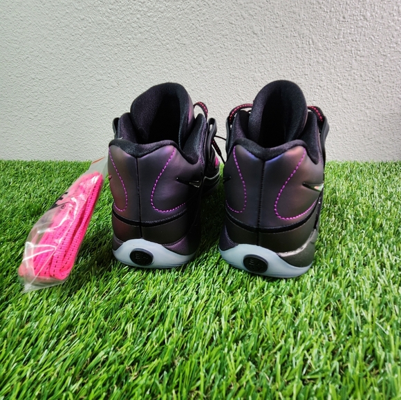 Nike KD 18 Eggplant Vivid Purple Black Basketball IM5843-500 Men's 8 New - Picture 6 of 10